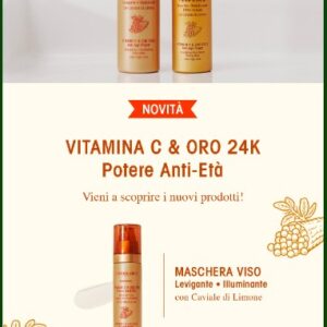 La Linea per il viso Vitamina C & Oro 24K de L’Erbolario
