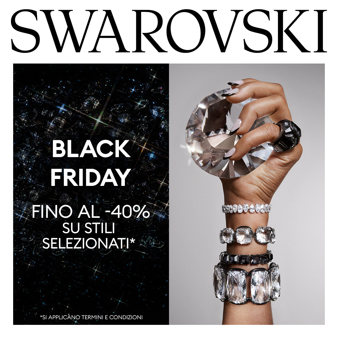 Swarovski per questo Black Friday – promo terminata