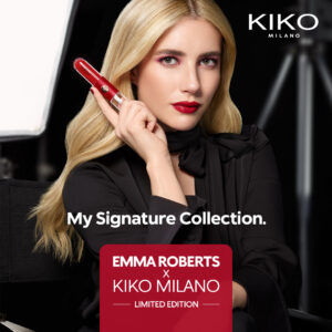 KIKO MILANO celebra lo stile inconfondibile di Emma Roberts e i suoi iconici make-up look con Emma Roberts X KIKO MILANO. ✨ -PROMO TERMINATA