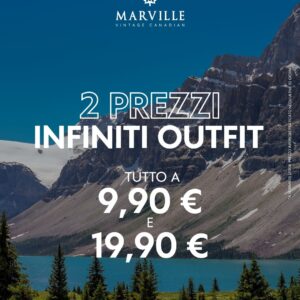 MARVILLE – 2 PEZZI, INFINITY OUTFIT – Promo Terminata