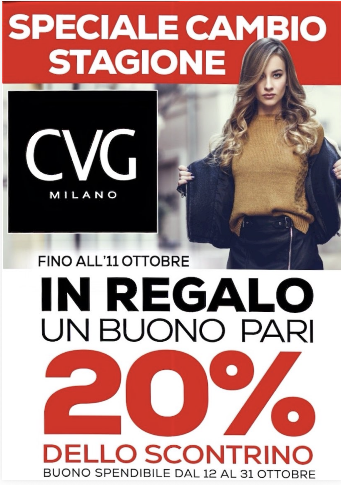 Speciale cambio stagione da CVG Milano