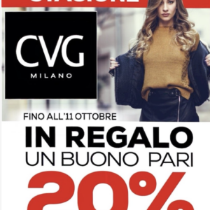 Speciale cambio stagione da CVG Milano – Promo Terminata